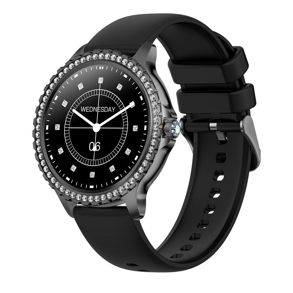 Montre connectée tendance pour femmes, montre numérique à grand écran HD de 1,32 pouces