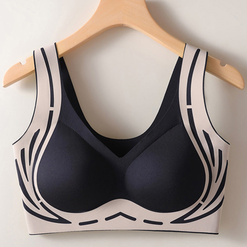 Soutien-gorge sans coutures avec effet push-up pour femme