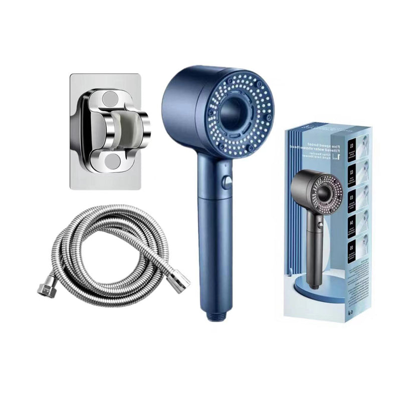 🚿 50 % DE RÉDUCTION ! 💦 POMME DE DOUCHE HAUTE PRESSION - 5 modes de jet et installation immédiate, conception économe en eau avec technologie anti-calcaire, expérience spa à domicile 🌟🛁