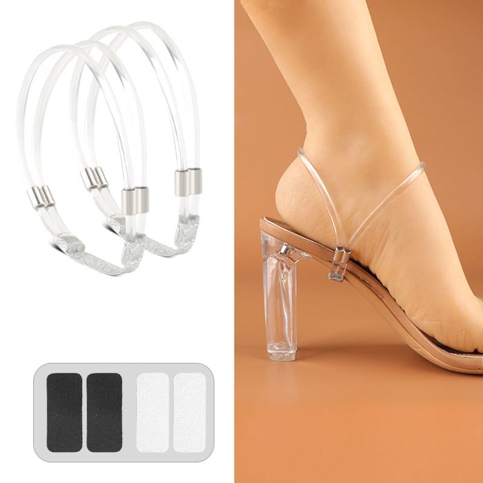 Sangles de fixation en strass pour talons hauts
