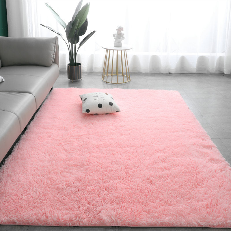 Tapis en peluche, tapis décoratif, revêtement de sol moderne pour le salon et la chambre à coucher, décoration d'intérieur