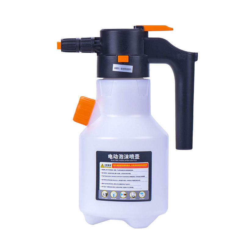 Pistolet à mousse électrique pour lavage de voiture, nettoyeur haute pression portable, multifonctionnel, grande capacité, longue autonomie, pour voitures, cuisine, nettoyage domestique