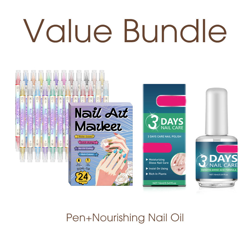 ✨ Marqueurs nail art double embout – Set de stylos