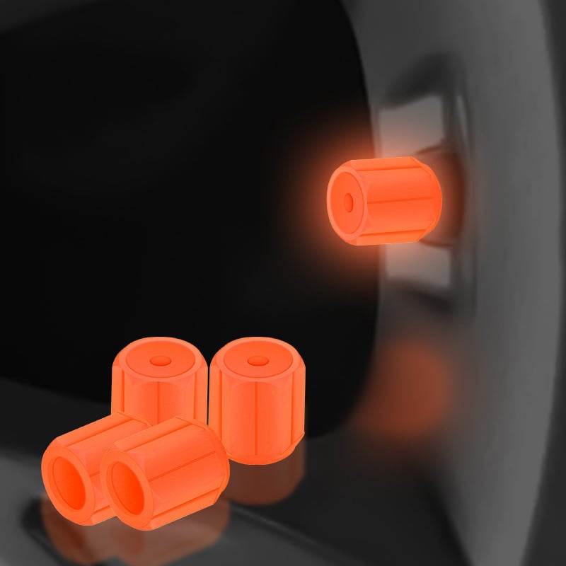 Bouchons de soupapes lumineux pour les conducteurs de nuit