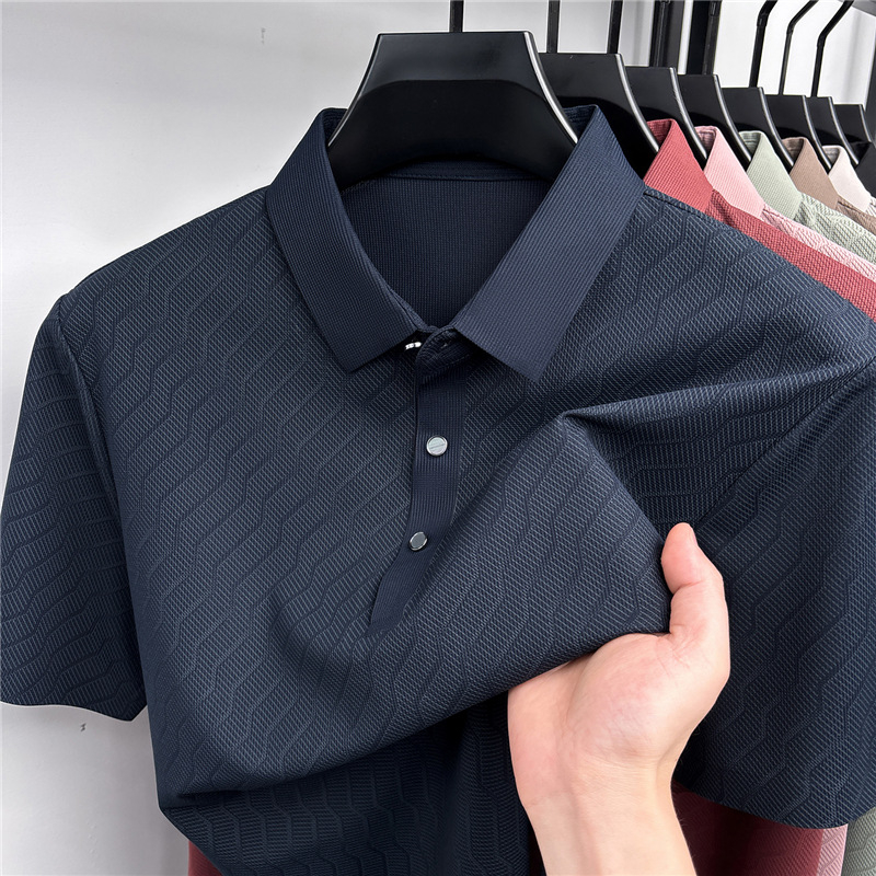 Chemise texturée rafraîchissante pour homme