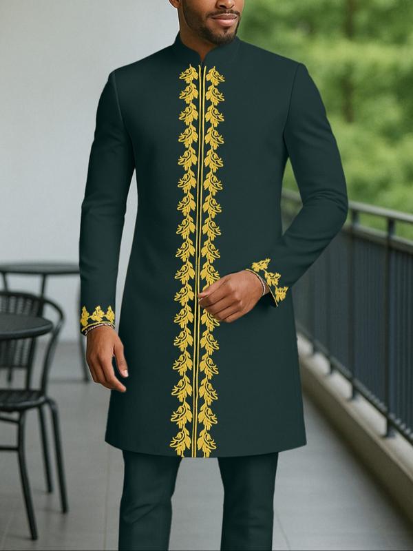 Ensemble caftan africain pour homme,ensemble 2 pièces