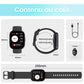 Montre connectée multifonction pour hommes / femmes