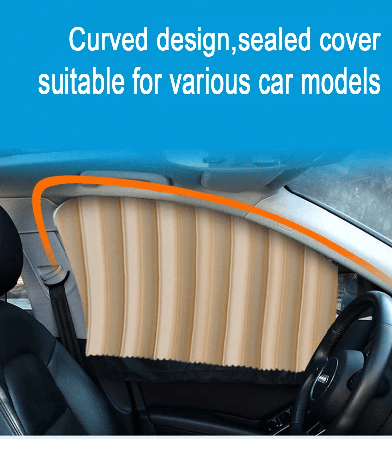 🌥️🔥Pare-soleil magnétique universel pour vitres latérales de voiture🚗