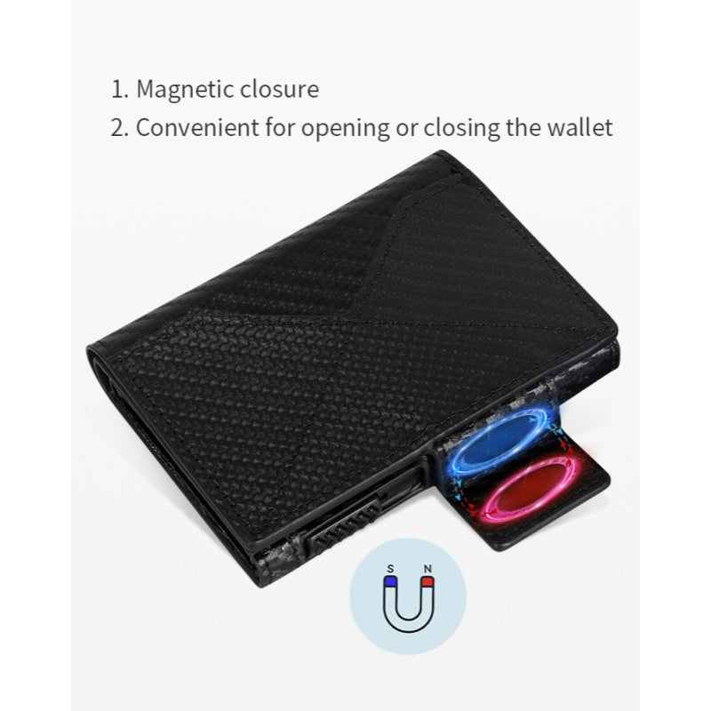 🔥🎁Nouveauté : 50 % de réduction -- Portefeuille fin pour homme avec protection RFID