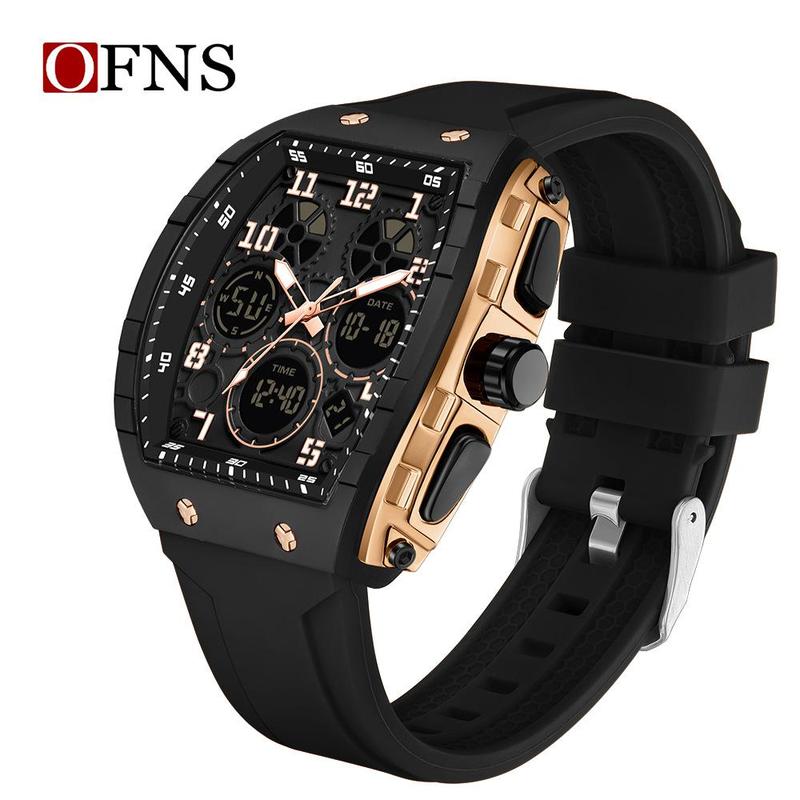 🔥 Vente chaude 50% de réduction 🔥 Conçu pour l’action – Montre sportive automatique lumineuse, résistante à l’eau et aux chocs