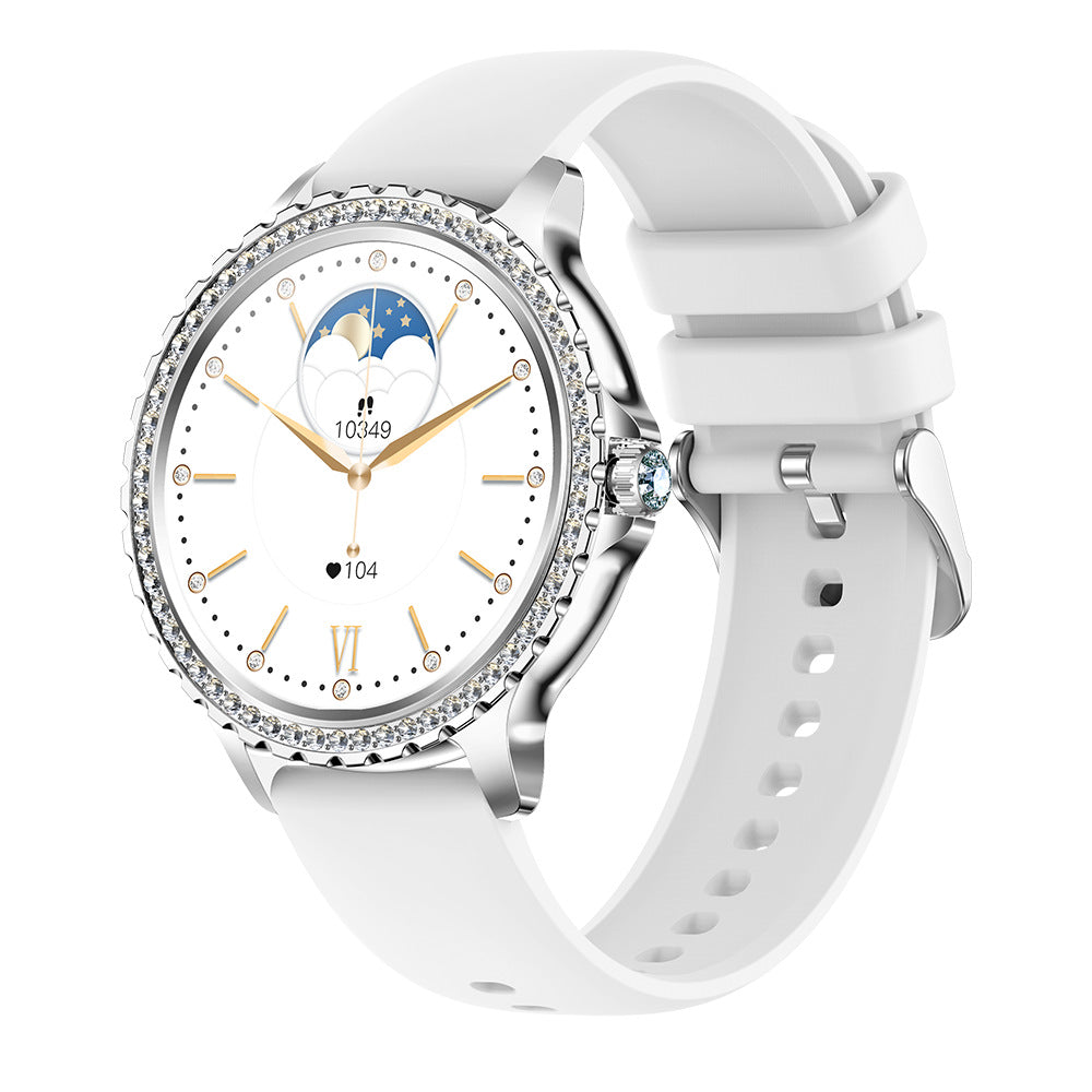 Montre connectée tendance pour femmes, montre numérique à grand écran HD de 1,32 pouces