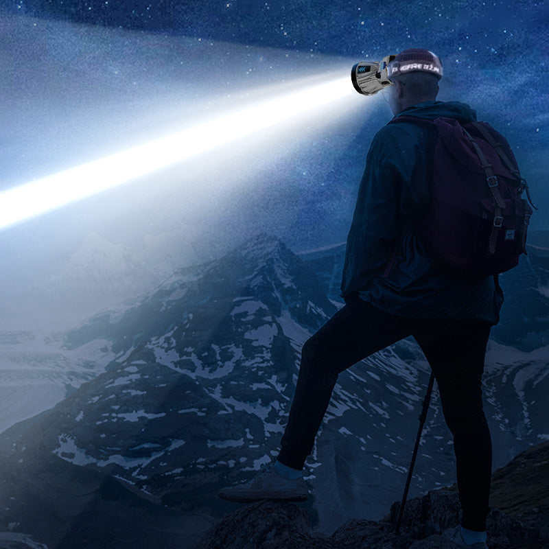 💡🔦 Lampe Frontale Rechargeable 1000 Lumens - 3 Modes d'Éclairage, Étanche IPX5 pour Running/Camping/Randonnée 🏃‍♂️🌙