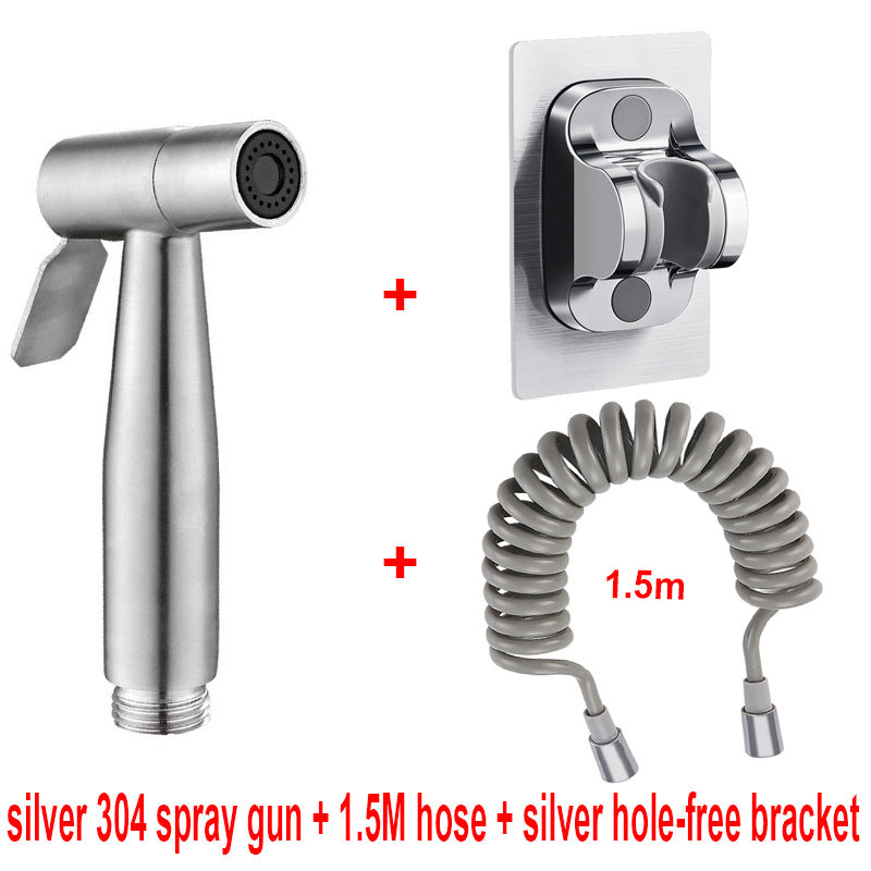 Ensemble de douchette bidet portable pour toilettes
