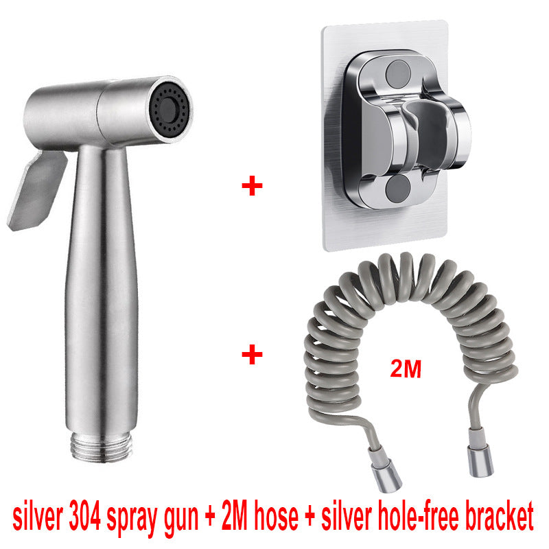 Ensemble de douchette bidet portable pour toilettes