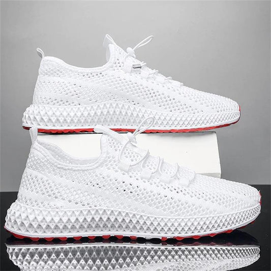 👟Chaussures Homme Respirantes en Maille Légère 🌞Confort Optimal, Antidérapantes | Soutien de la Voûte Plantaire 🚶‍♂️