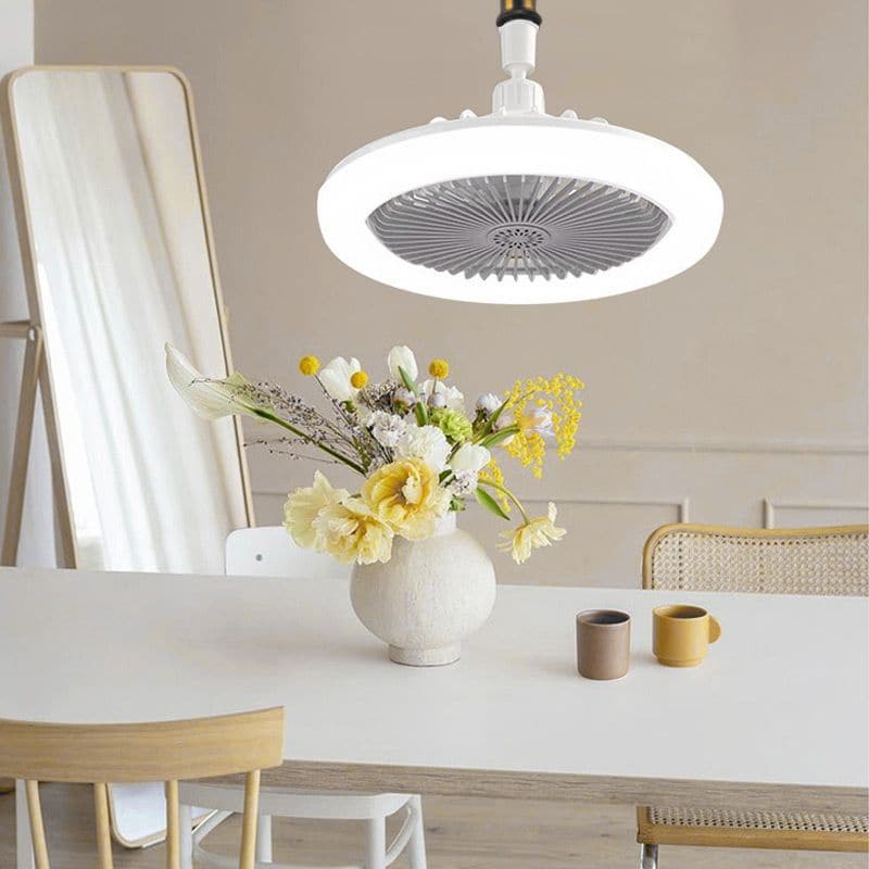 💡🔥 50 % DE RÉDUCTION ! Ventilateur de plafond LED avec télécommande – 3 vitesses, moteur CC silencieux et éclairage à intensité variable – Idéal pour la chambre et le salon ✨