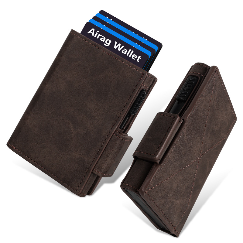 🔥🎁Nouveauté : 50 % de réduction -- Portefeuille fin pour homme avec protection RFID