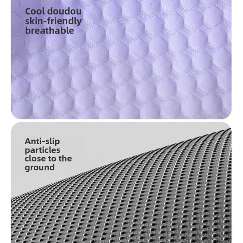 Tapis rafraîchissant pour chiens et chats - Couverture rafraîchissante d'été « Ice Silk » aux couleurs dégradées, coussin de couchage doux et respirant pour les sols d'intérieur, les canapés et les trajets en voiture
