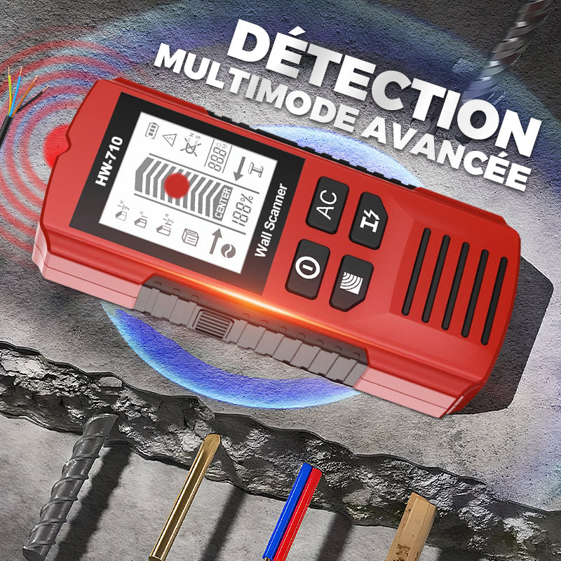 Détecteur Mural Portable Multifonctionnel