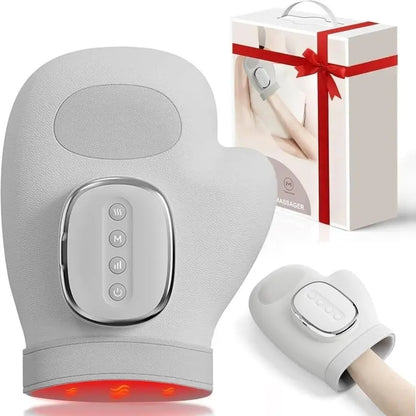 Appareil de massage portable pour les mains avec chaleur et compression