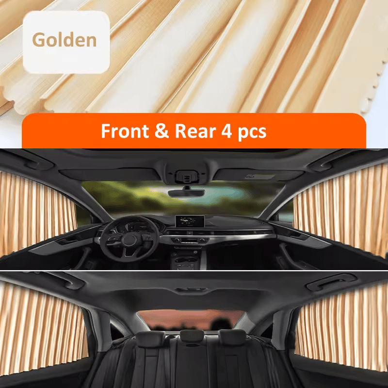 🌥️🔥Pare-soleil magnétique universel pour vitres latérales de voiture🚗