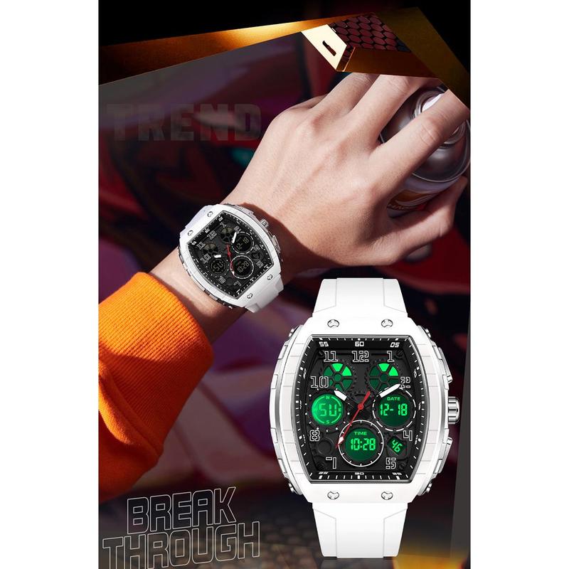 🔥 Vente chaude 50% de réduction 🔥 Conçu pour l’action – Montre sportive automatique lumineuse, résistante à l’eau et aux chocs