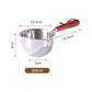 🍯Mini-casserole en acier inoxydable 304 – Idéale pour le beurre, le lait et le café !🍯