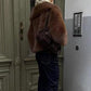 Manteau court en fausse fourrure pour femme, veste d'hiver ample et chaude