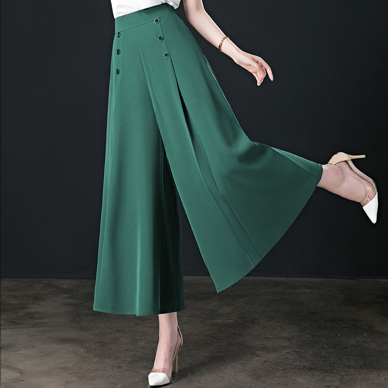 👗50% de réduction🌸 Pantalon plissé à jambe large