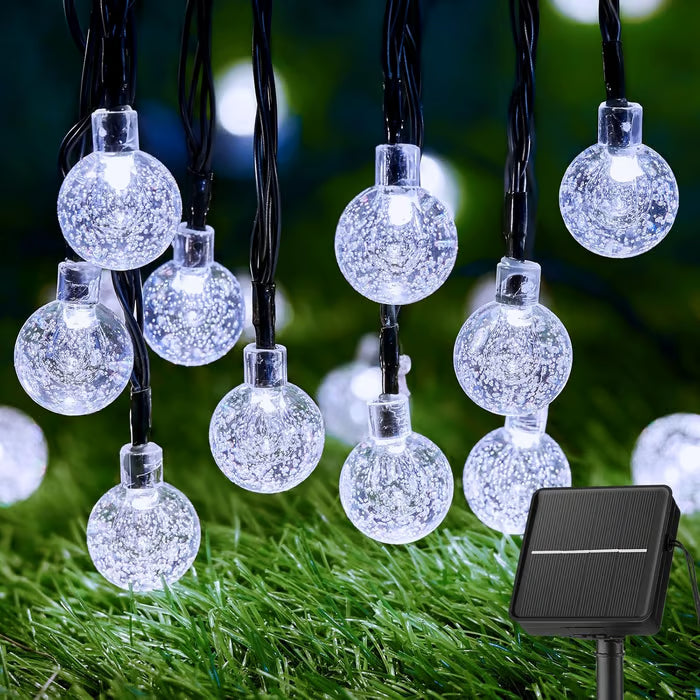 📢📢50% DE RÉDUCTION !! ⏰🎀Les meilleures décorations de Noël🎀Guirlande lumineuse extérieure LED solaire étanche