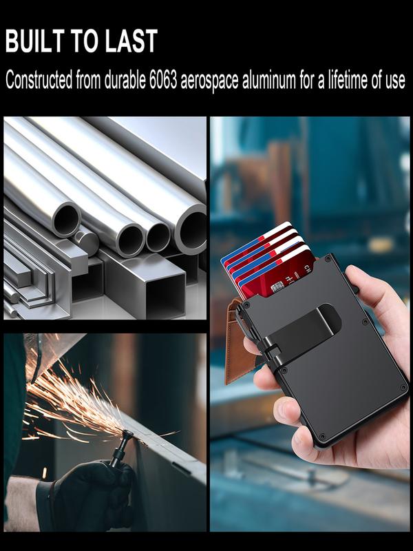 🔥🎁Nouveauté : 50 % de réduction -- Portefeuille fin pour homme avec protection RFID