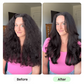 💇‍♀️ 50% DE RÉDUCTION! ✨ Brosse à Cheveux 2-en-1 Volume & Lissage - Technologie Céramique-Tourmaline avec 3 Températures Réglables pour un Style Parfait en 5 Min ⚡🌈