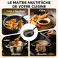👨‍🍳😋Assurance qualité + Poêle en fer épais à revêtement non toxique 🍳🥗