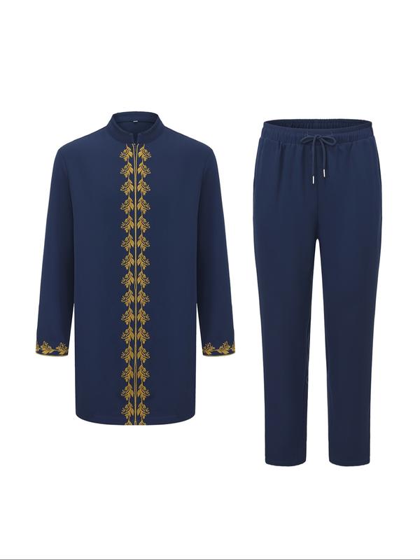 Ensemble caftan africain pour homme,ensemble 2 pièces