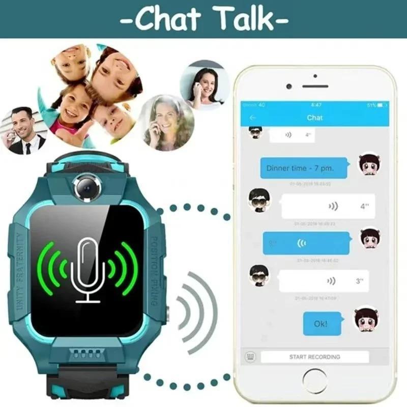 4g montre intelligente pour les enfants avec carte sim fonction SOS et localisateur GPS appelé caméra imperméable ip67 cadeau pour ios et android montre pour enfants