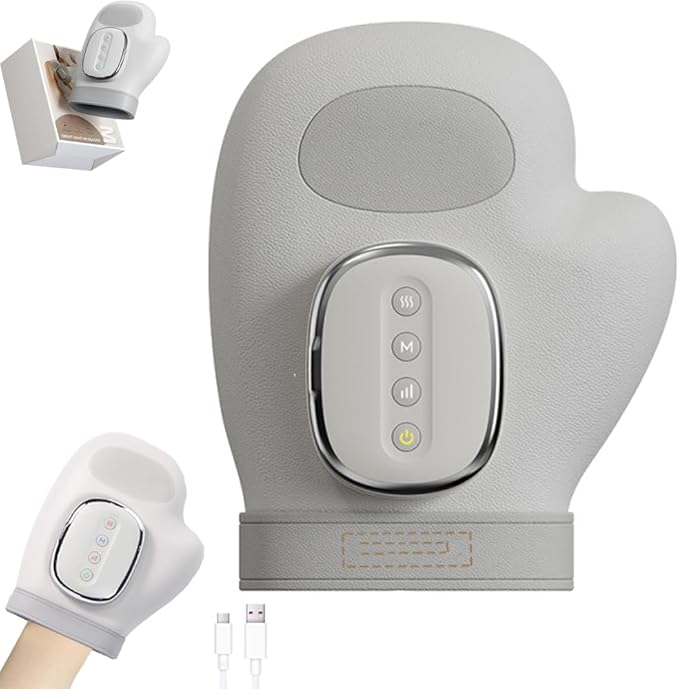 Appareil de massage portable pour les mains avec chaleur et compression