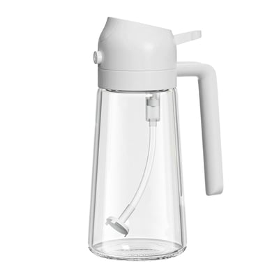 ✨💕Pulvérisateur et distributeur d'huile en verre 2 en 1/-600ml