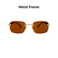 Lunettes de soleil HD sans cadre