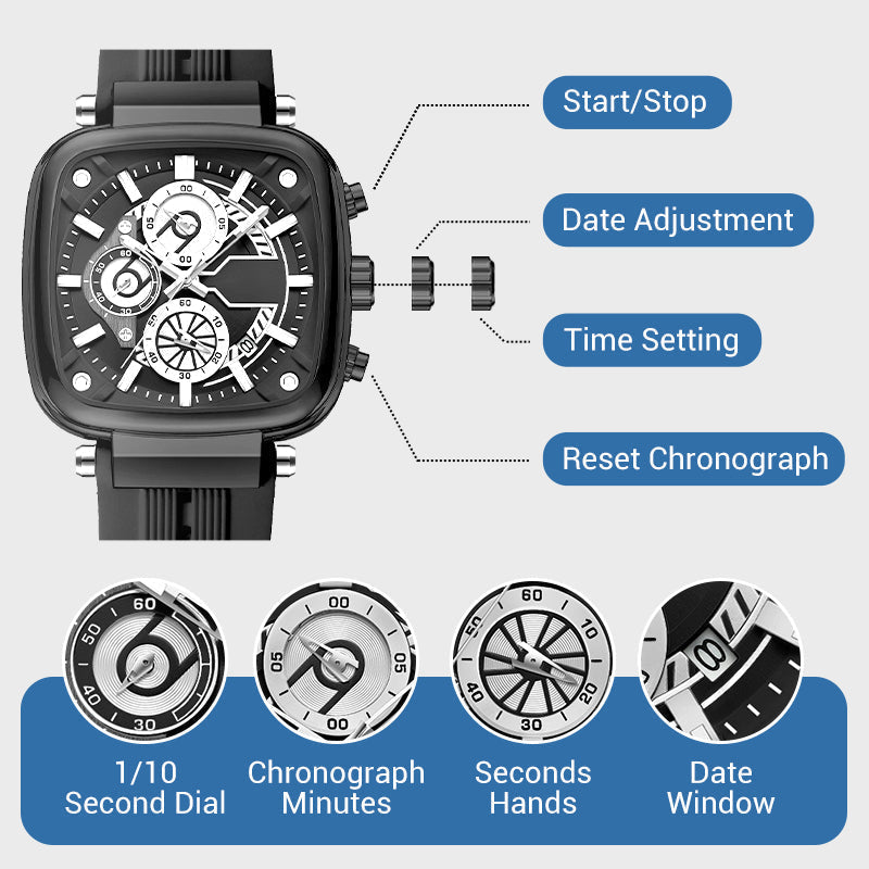 ✨Montre de sport multifonctionnelle haut de gamme pour homme
