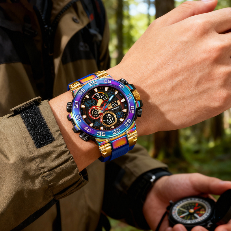 🔥VENTE LIMITÉE 50 % DE RÉDUCTION🔥Montre digitale multifonctionnelle LED étanche