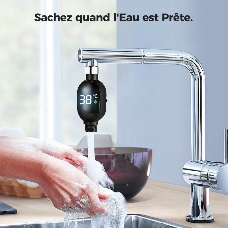 💧 Thermomètre de douche 🌡️ Fini les conjectures - Température instantanée ! 🚿