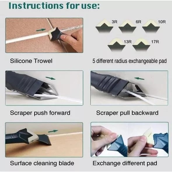 🔥 ACHETEZ 3, OBTENEZ 1 GRATUIT! 🔧 9 pièces d’outils de scellement en silicone