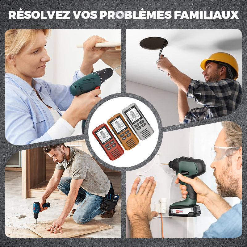 Détecteur Mural Portable Multifonctionnel