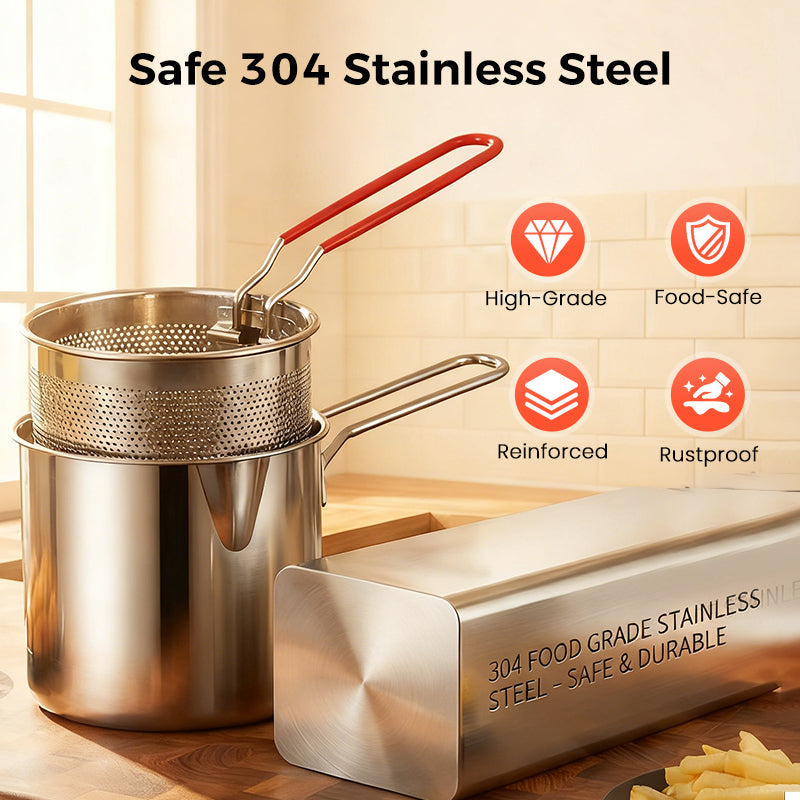 🎁Nouveautés 2026 : 50 % de réduction💥Friteuse multifonction en acier inoxydable R304