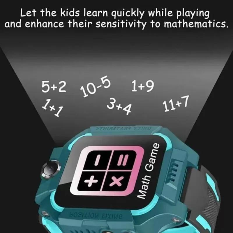 4g montre intelligente pour les enfants avec carte sim fonction SOS et localisateur GPS appelé caméra imperméable ip67 cadeau pour ios et android montre pour enfants