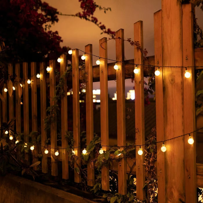 📢📢50% DE RÉDUCTION !! ⏰🎀Les meilleures décorations de Noël🎀Guirlande lumineuse extérieure LED solaire étanche