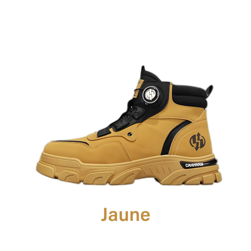 ⏳Offre spéciale à durée limitée⏰ Chaussures de travail pour hommes à boucle pivotante pour l'extérieur (imperméables, antidérapantes, confortables et respirantes)
