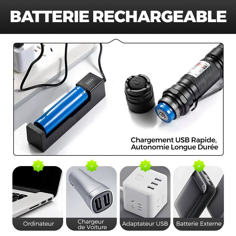 🔥Vente chaude 2026 - 50% de réduction🔥Localisateur Pointeur Laser