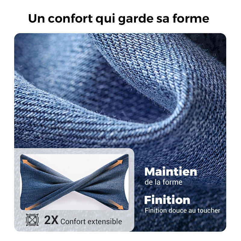 Jean classique à coupe droite pour homme