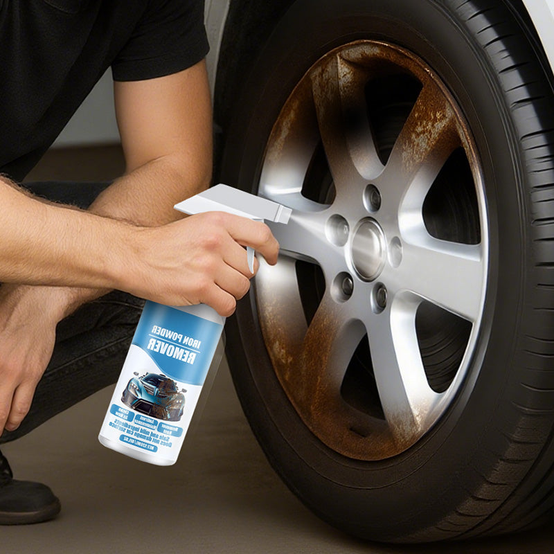 🎁🚗Spray d'élimination de particules de rouille et de fer de voiture✨🔥Achetez 3 obtenez 5 gratuit